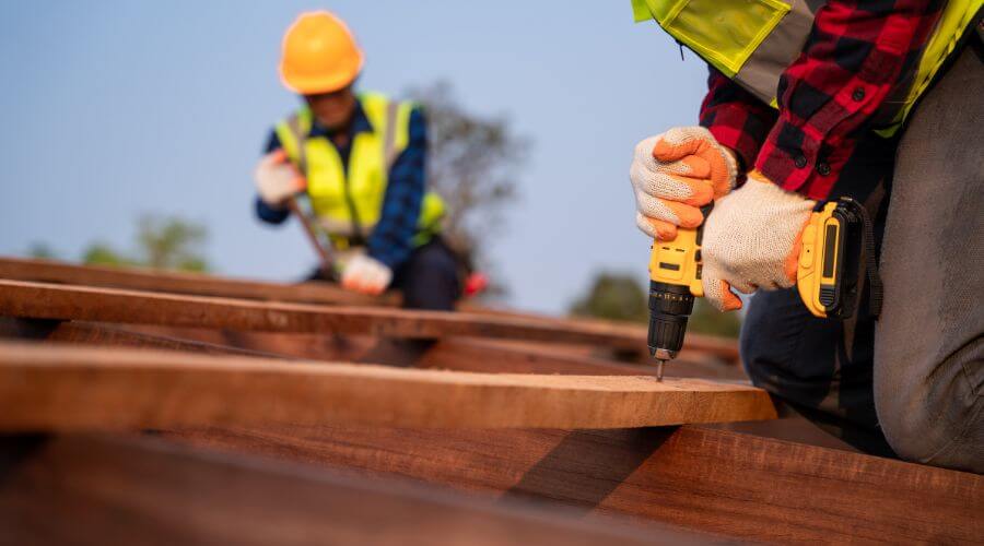 Expert tile roof repair services in Patten, ME